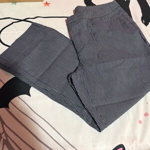 Woman's Ralph Lauren Stylish Black/White Checkered Pants sz 6 *Great Condition*